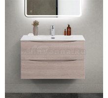 Тумба под раковину без столешницы BelBagno Marino-cer-mini 80 подвесная, rovere grigio