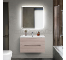 Мебель для ванной комнаты BelBagno Marino-cer-mini 80 подвесная, rovere grigio