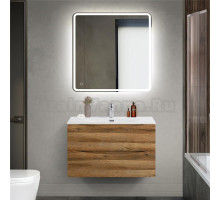 Мебель для ванной комнаты BelBagno Marino-cer-mini 80 подвесная, rovere rustico