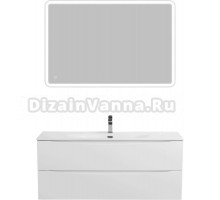 Мебель для ванной комнаты BelBagno Marino-cer-n 120 подвесна, bianco lucido