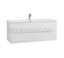 Тумба с раковиной BelBagno Marino-cer-n 120 подвесная, bianco opaco