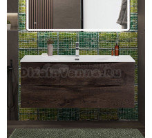Тумба с раковиной BelBagno Marino-cer-n 120 подвесная, rovere nature grigio