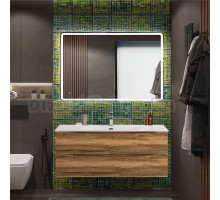 Мебель для ванной комнаты BelBagno Marino-cer-n 120 подвесна, rovere rustico