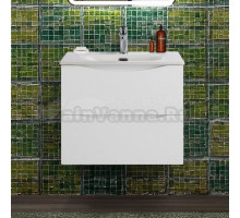 Тумба с раковиной BelBagno Marino-cer-n 60 подвесная, bianco opaco