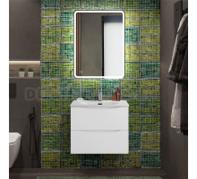 Мебель для ванной комнаты BelBagno Marino-cer-n 60 подвесна, bianco opaco