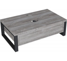 Тумба под раковину со столешницей 1MarKa Grunge Loft 100 дуб намибия