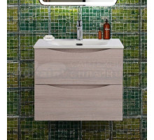 Тумба с раковиной BelBagno Marino-cer-n 60 подвесная, rovere grigio