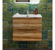 Тумба под раковину без столешницы BelBagno Marino-cer-n 60 подвесная, rovere rustico