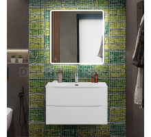 Мебель для ванной комнаты BelBagno Marino-cer-n 80 подвесная, bianco opaco