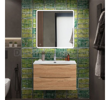 Мебель для ванной комнаты BelBagno Marino-cer-n 80 подвесная, rovere bianco