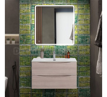 Мебель для ванной комнаты BelBagno Marino-cer-n 80 подвесная, rovere grigio