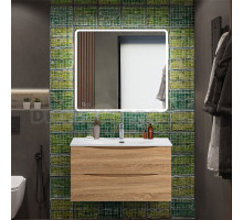 Мебель для ванной комнаты BelBagno Marino-cer-n 90 подвесная, rovere bianco