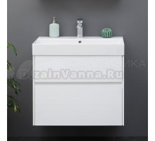 Тумба с раковиной Aquanet Polya 70
