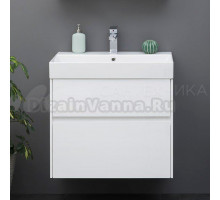 Тумба с раковиной Aquanet Polya 60