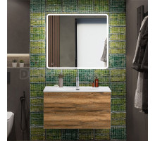 Мебель для ванной комнаты BelBagno Marino-cer-n 90 подвесная, rovere rustico