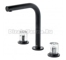 Смеситель для раковины Boheme Elegante 152-B-EL черный Смеситель для раковины Boheme Elegante 152-B-EL черный