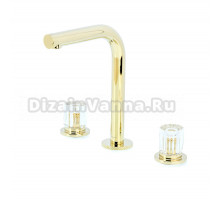 Смеситель для раковины Boheme Elegante 152-G-EL золото Смеситель для раковины Boheme Elegante 152-G-EL золото