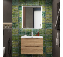 Мебель для ванной комнаты BelBagno Marino-cer-n 70 подвесная, rovere bianco