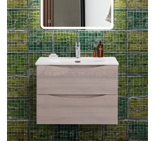 Тумба с раковиной BelBagno Marino-cer-n 70 подвесная, rovere grigio