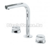 Смеситель для раковины Boheme Aura 152-CR-A хром