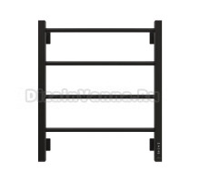 Полотенцесушитель электрический Grota Simple K RAL9005 EL 53х60, матовый черный