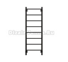 Полотенцесушитель электрический Grota Simple K RAL9005 EL 53х120, матовый черный