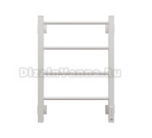 Полотенцесушитель электрический Grota Simple K RAL9016 EL 43х60, матовый белый