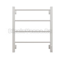 Полотенцесушитель электрический Grota Simple K RAL9016 EL 53х60, матовый белый