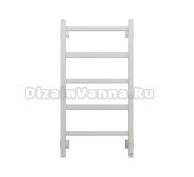 Полотенцесушитель электрический Grota Soffi K RAL9016 EL 43х80, матовый белый