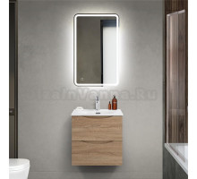 Мебель для ванной комнаты BelBagno Marino-cer-mini 50 подвесная, rovere bianco