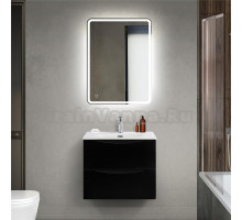 Мебель для ванной комнаты BelBagno Marino-cer-mini 60 подвесная, nero lucido