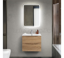 Мебель для ванной комнаты BelBagno Marino-cer-mini 60 подвесная, rovere bianco