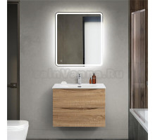 Мебель для ванной комнаты BelBagno Marino-cer-mini 70 подвесная, rovere bianco