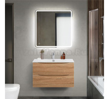 Мебель для ванной комнаты BelBagno Marino-cer-mini 80 подвесная, rovere bianco