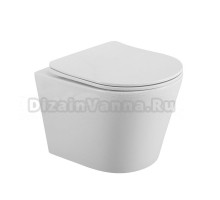 Унитаз подвесной BelBagno Flay-r BB053CHR/SC