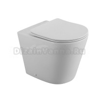 Унитаз приставной напольный BelBagno Flay-r BB1003CBR/SC