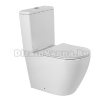 Унитаз-компакт напольный BelBagno Sfera-r BB2141CPR/SC