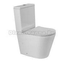 Унитаз-компакт напольный BelBagno Flay-Tor BB2149CP-TOR/SC