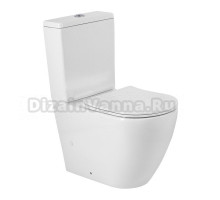 Унитаз-компакт напольный BelBagno Sfera-Tor BB2141CP-TOR/SC