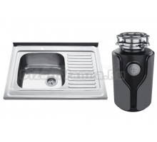 Комплект Мойка Kaiser KSS-8060 L + Измельчитель KUCHENSTERN Muhle 353MU35