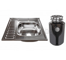 Комплект Мойка Mixline 528015 + Измельчитель KUCHENSTERN Muhle 353MU35