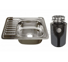 Комплект Мойка Mixline 532311 с декором + Измельчитель KUCHENSTERN Muhle 353MU35