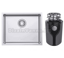 Комплект Мойка Omoikiri TADZAVA 54-U/I ULTRA-IN + Измельчитель KUCHENSTERN Muhle 353MU35