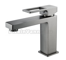 Смеситель для раковины Raffine F0196T оружейная сталь