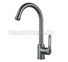 Смеситель для кухни Raffine F103T оружейная сталь