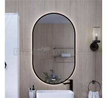Зеркало Grossman Nero-промо Black 60х100 с подсветкой