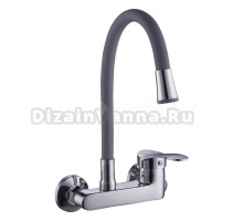 Смеситель для кухни Plstart PD46001-12 хром, серый