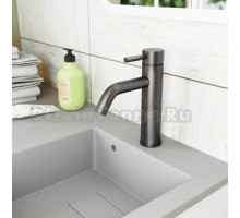 Смеситель для умывальника RUSH Melos графит (SUS1101-11Grey)