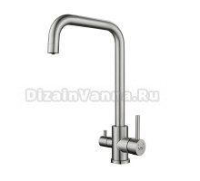 Смеситель для кухни Raffine F118L сатин