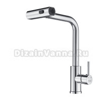 Смеситель для кухни Raffine F203 с мультифункциональным изливом, хром